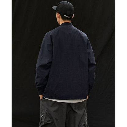 Vネック ノーカラー ジャケット M10471