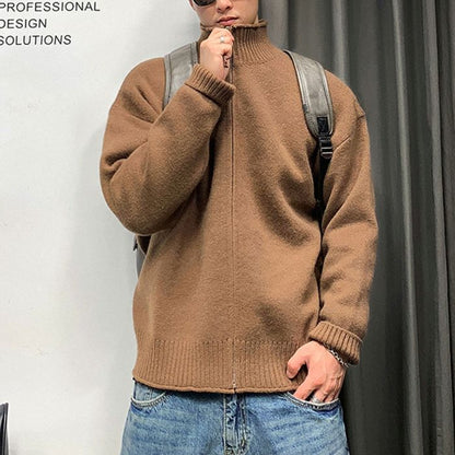 バックロゴ ジップアップカーディガン　M10533