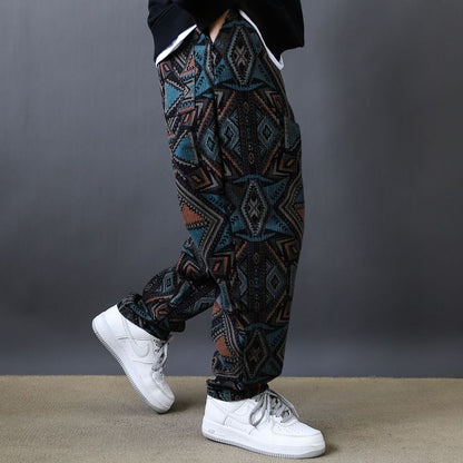 タペストリー柄 パンツ M10486