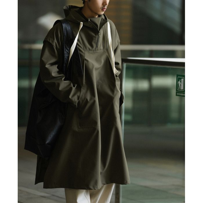 フード付 プルオーバーコート　M10346