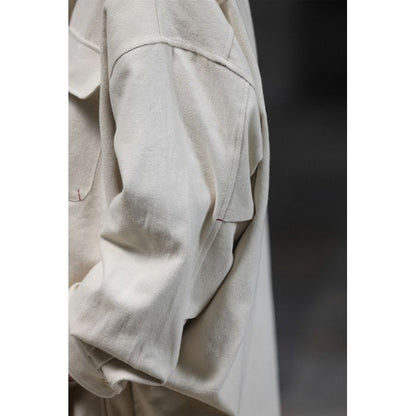 ステッチポケット 長袖シャツ　M10375