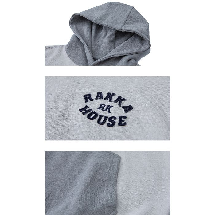 バイカラー プルオーバー フーディ　M10459