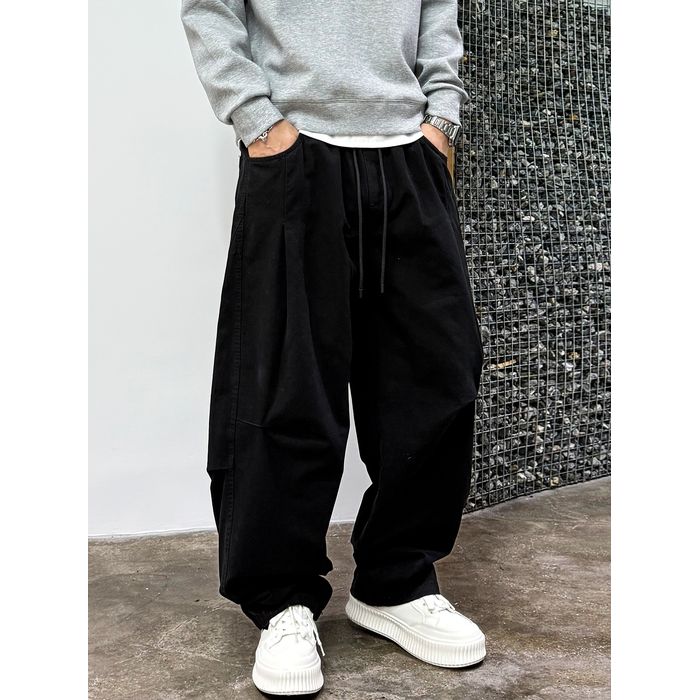 ドローストリング ワイドパンツ　M10561