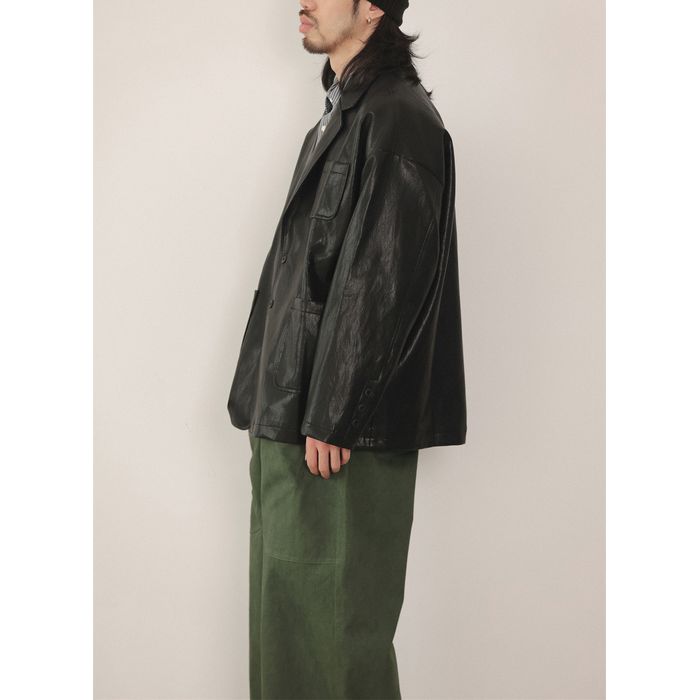 フェイクレザー ジャケット M10385