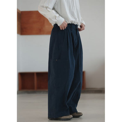 タック入り ワイドパンツ M10377