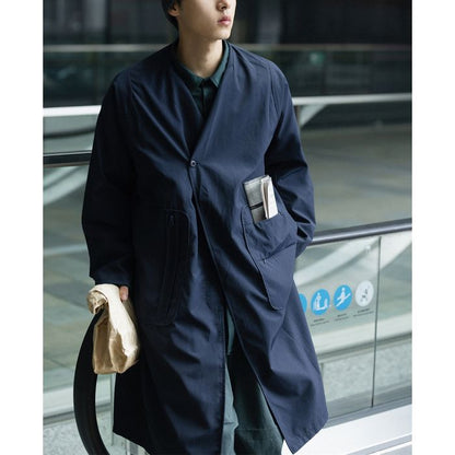 リバーシブル ミドル丈コート　M10342