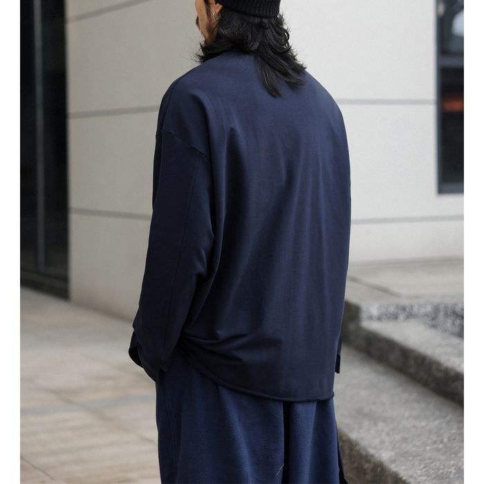 ポケット付 長袖Tシャツ　M10376