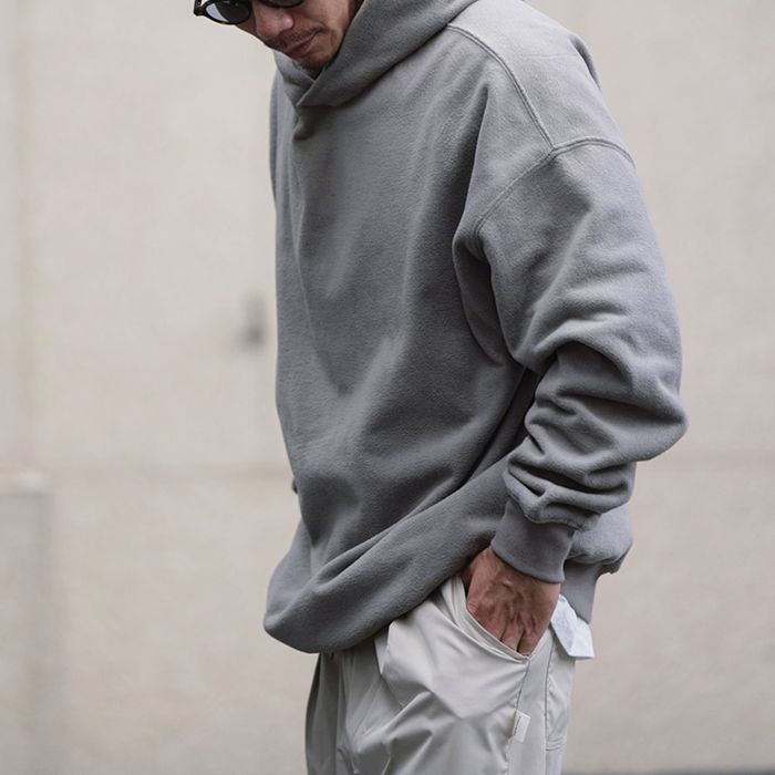 袖刺繍 プルオーバー フーディ　M10341