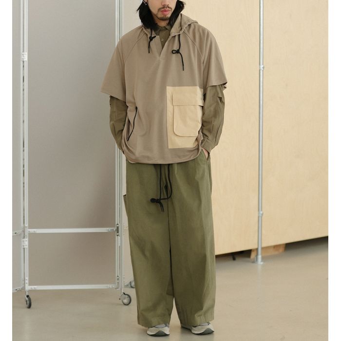 半袖 プルオーバー フーディ　M10379