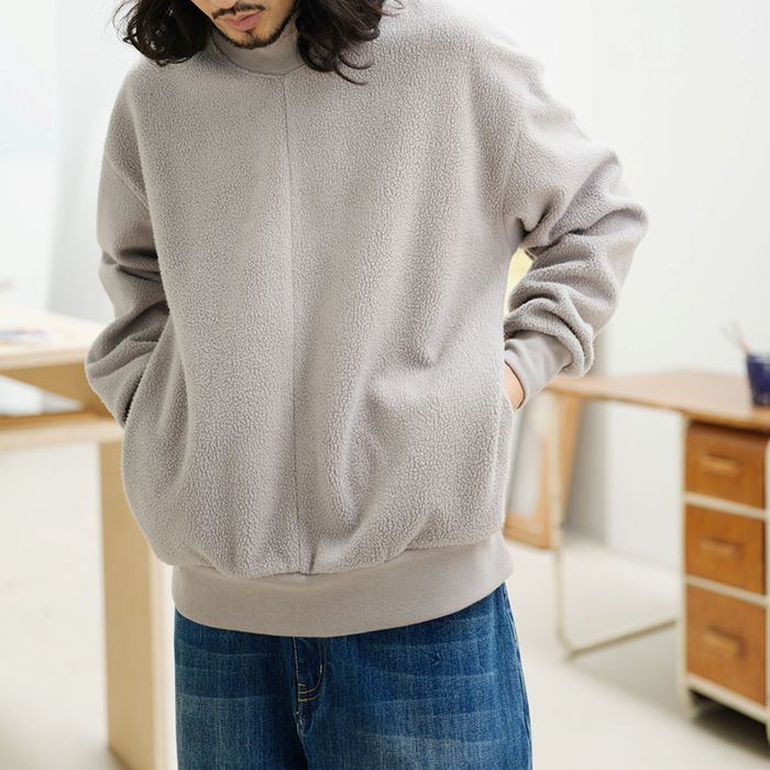 ハイネック フリース プルオーバー M10437