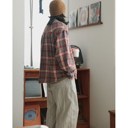 チェック柄 シャツ M10387