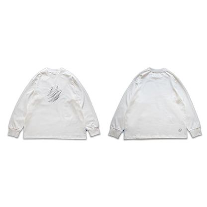 グラフィックプリント プルオーバー M10406