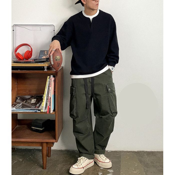 レイヤードデザイン 長袖Tシャツ　M10520