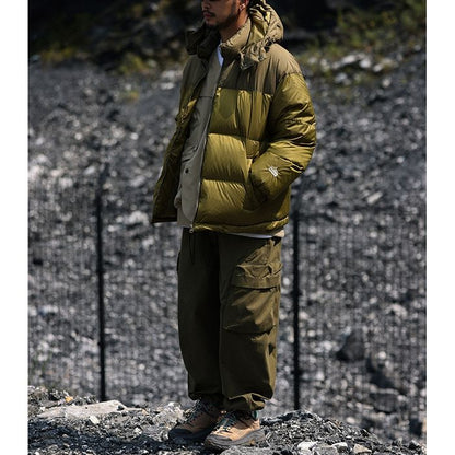 デタッチャブルフード ダウンジャケット　M10563