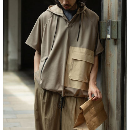 半袖 プルオーバー フーディ　M10379