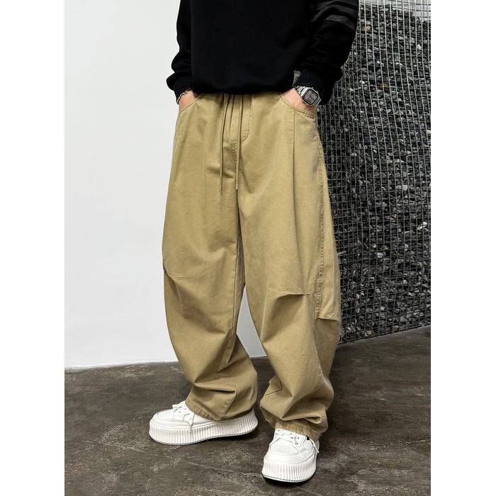 ドローストリング ワイドパンツ　M10561