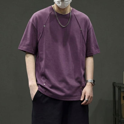 パイピングデザイン Tシャツ　M10759