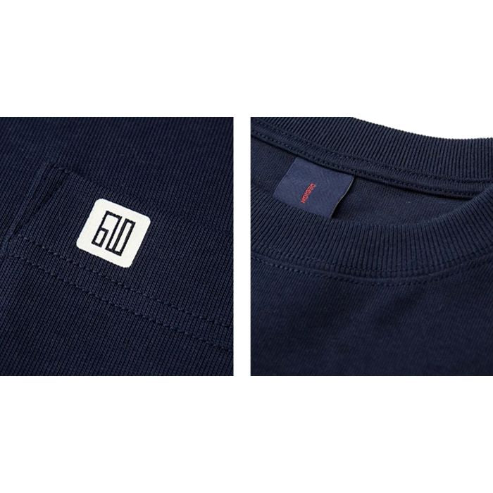 胸ポケット 長袖Tシャツ　M10582