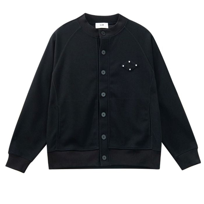 ドットラベル カーディガン　M10536