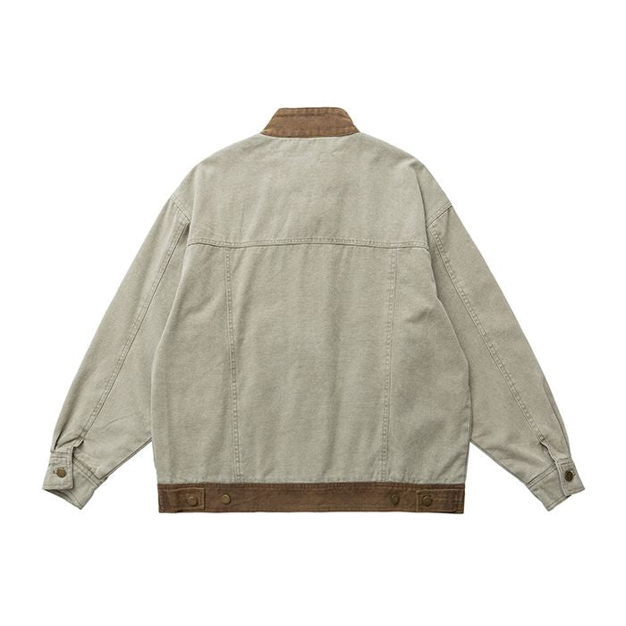 バイカラー デニム ジャケット　M10502