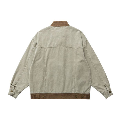 バイカラー デニム ジャケット　M10502