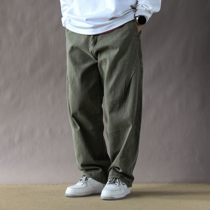 タック入り ワイドパンツ　M10613