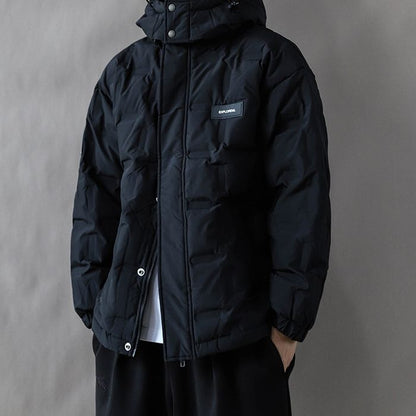 スクエアキルティング フード付ジャケット　M10627