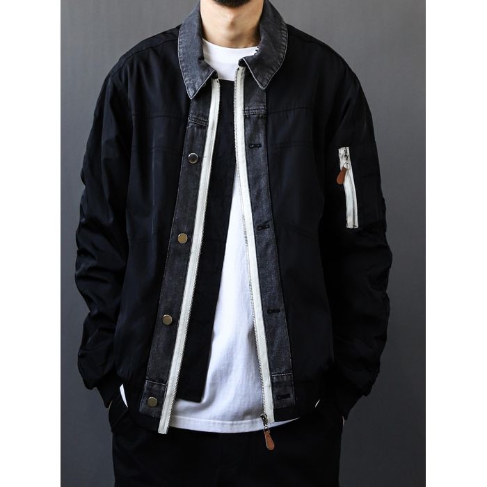 異素材ミックス ジャケット　M10501