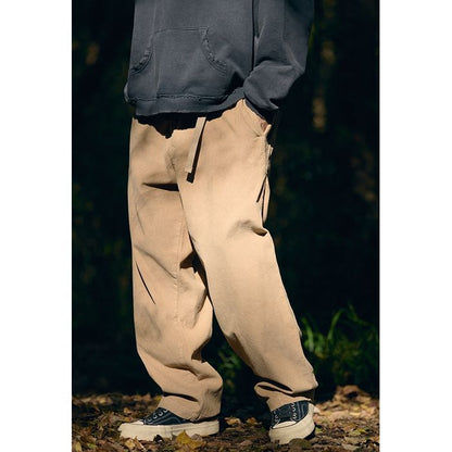 ベルト付き コーデュロイワイドパンツ　M10577