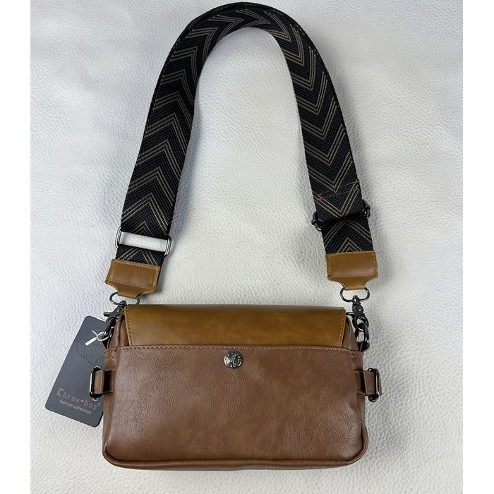 フェイクレザー ショルダーバッグ　M10482