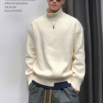 レイヤードデザイン タートルネックニット　M10532