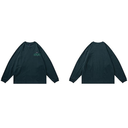 レトロロゴ 長袖Tシャツ　M10578