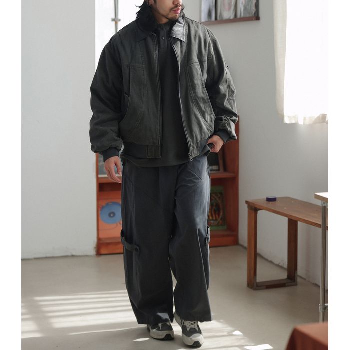 サイドストラップ ワイドパンツ　M10396