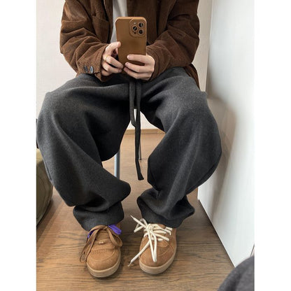 ドローストリング ワイドパンツ　M10077