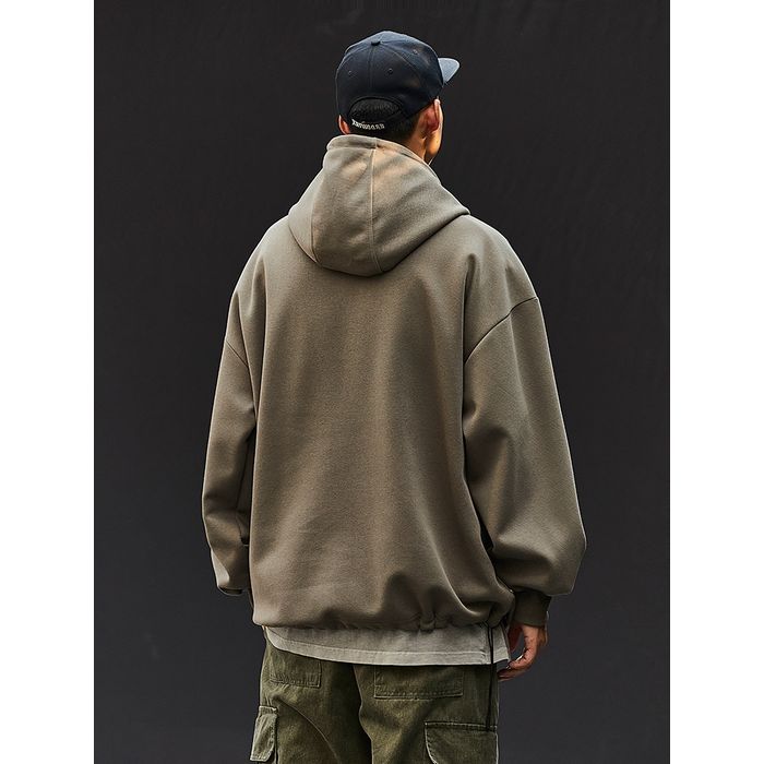 ハーフジップ フーディ　M10546