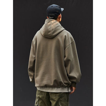 ハーフジップ フーディ　M10546