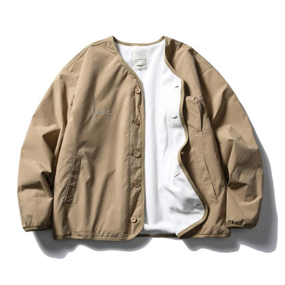 パイピング ノーカラージャケット　M10491