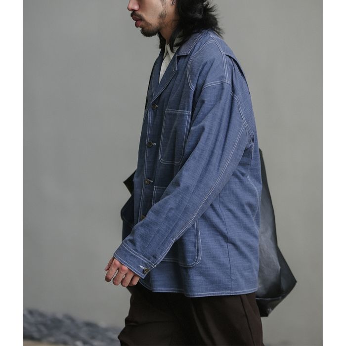 コントラストステッチ シャツ　M10350