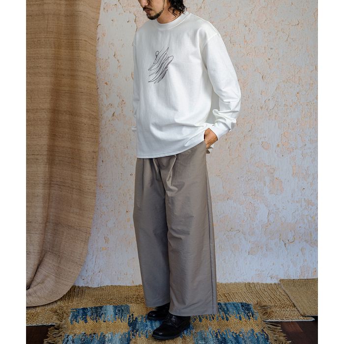 グラフィックプリント プルオーバー M10406