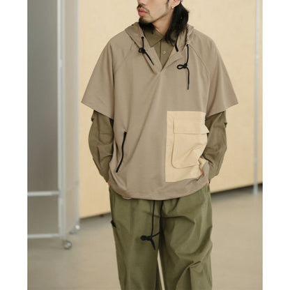 半袖 プルオーバー フーディ　M10379