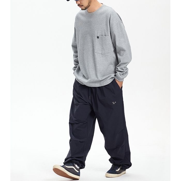 胸ポケット 長袖Tシャツ　M10582