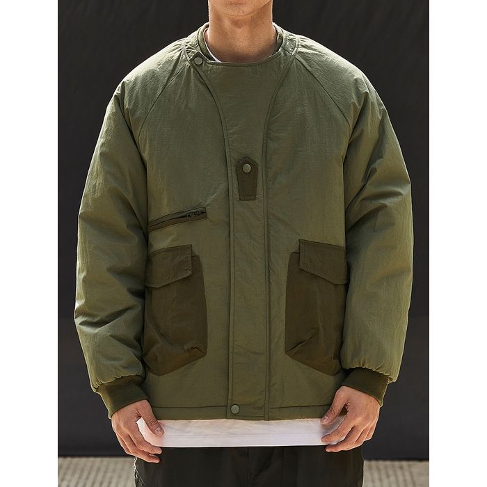 コントラストポケット ジャケット　M10472