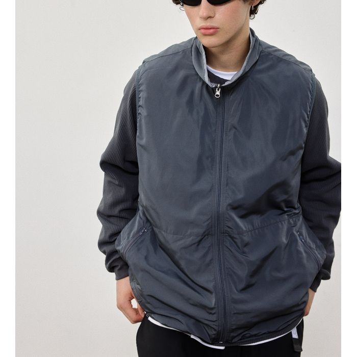 リバーシブル ジップアップ ベスト　M10357