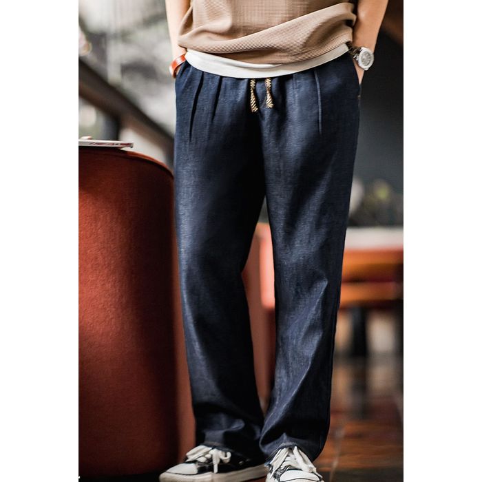 ドローストリング デニムパンツ M10474