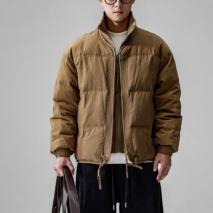 スタンドカラー キルティング ダウンジャケット　M10567