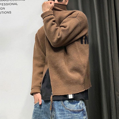 バックロゴ ジップアップカーディガン　M10533