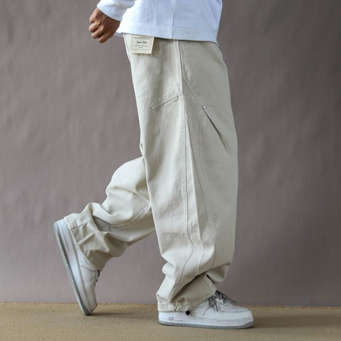 タック入り ワイドパンツ　M10613