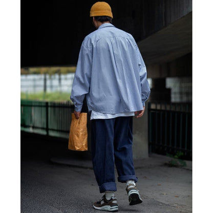 ストライプ柄シャツ　M10368