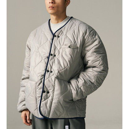 リバーシブル キルティングジャケット ミニショルダーバッグ付　M10626