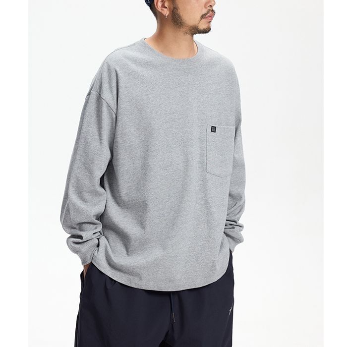 胸ポケット 長袖Tシャツ　M10582